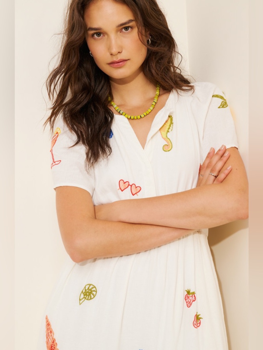 The Somerset Embroidered Maxi Dress - Picture 4 of 12